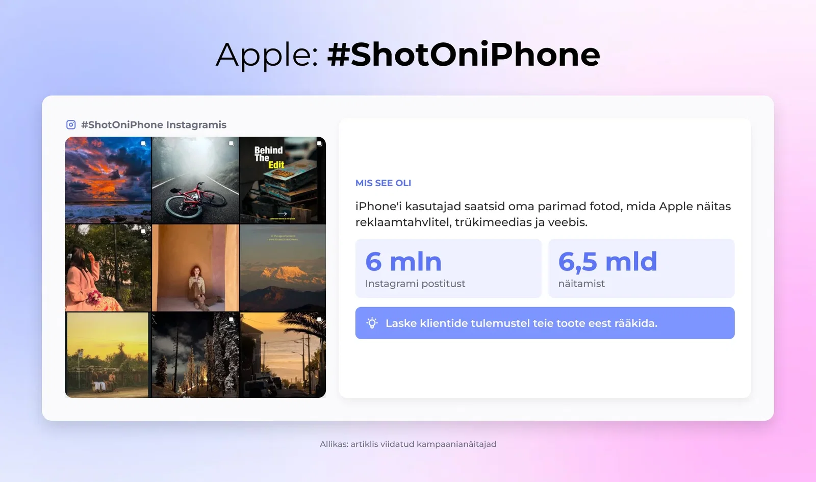 Apple: #ShotOniPhone