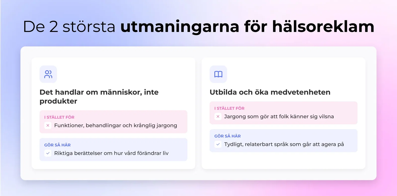 Utmaningar inom sjukvårdsreklam
