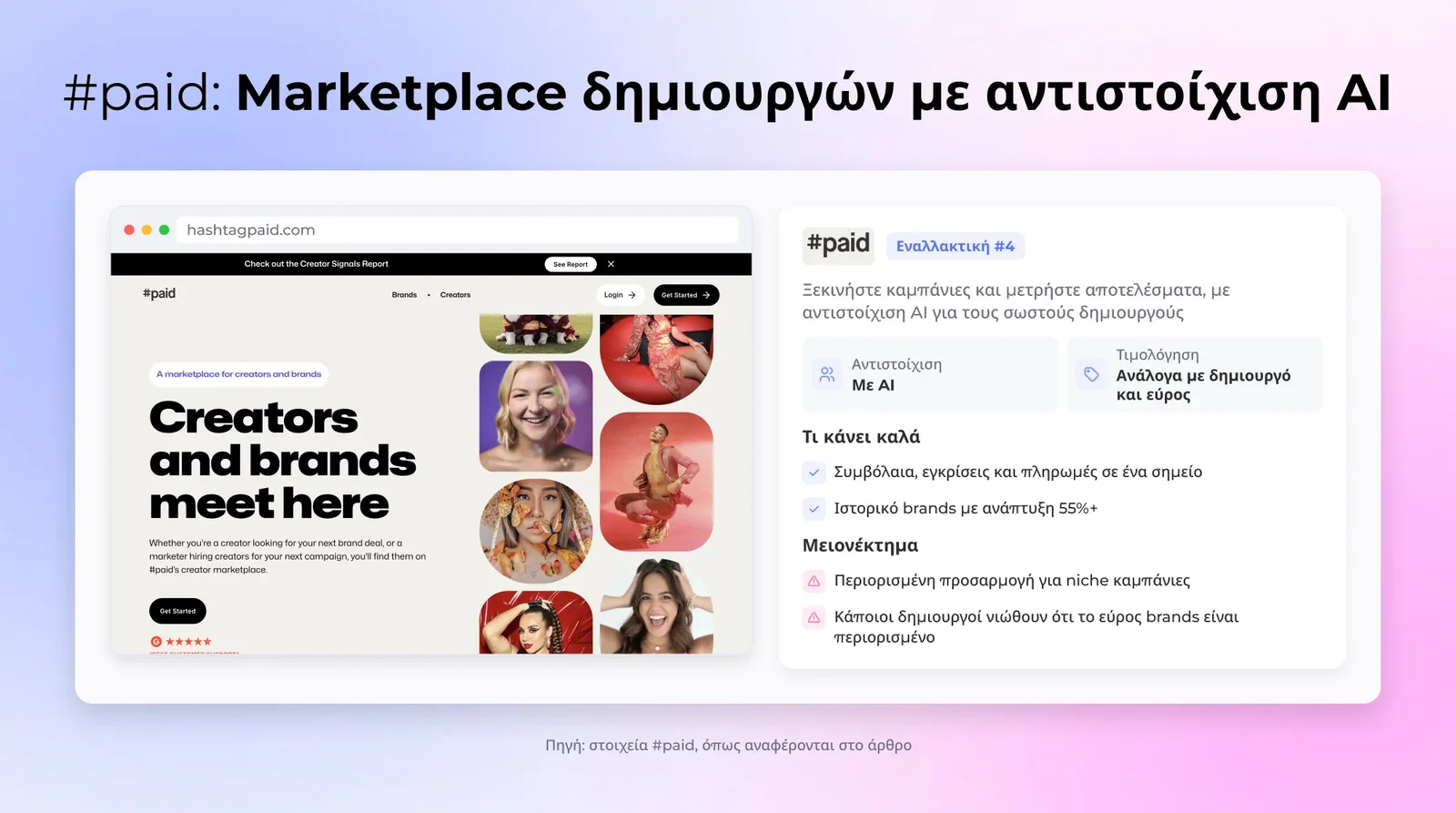#paid με μια ματιά: βασικά στοιχεία, πλεονεκτήματα και μειονεκτήματα