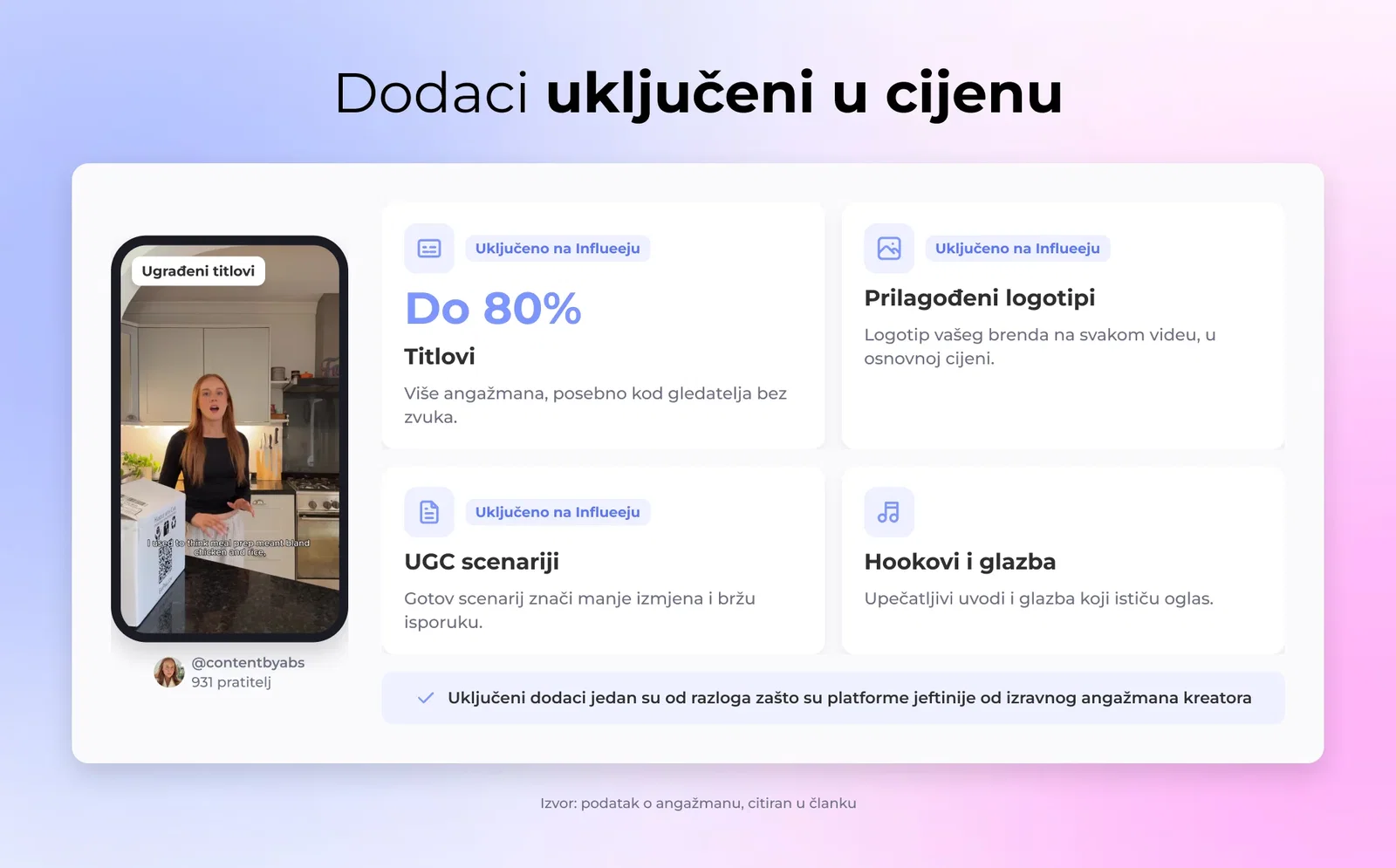 5. Razmislite o dodatnim dodacima i značajkama