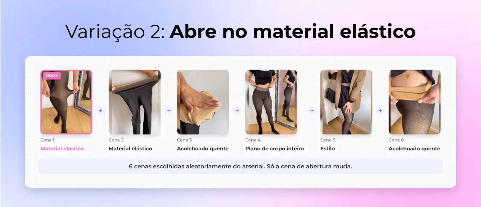 Storyboard da variação 2