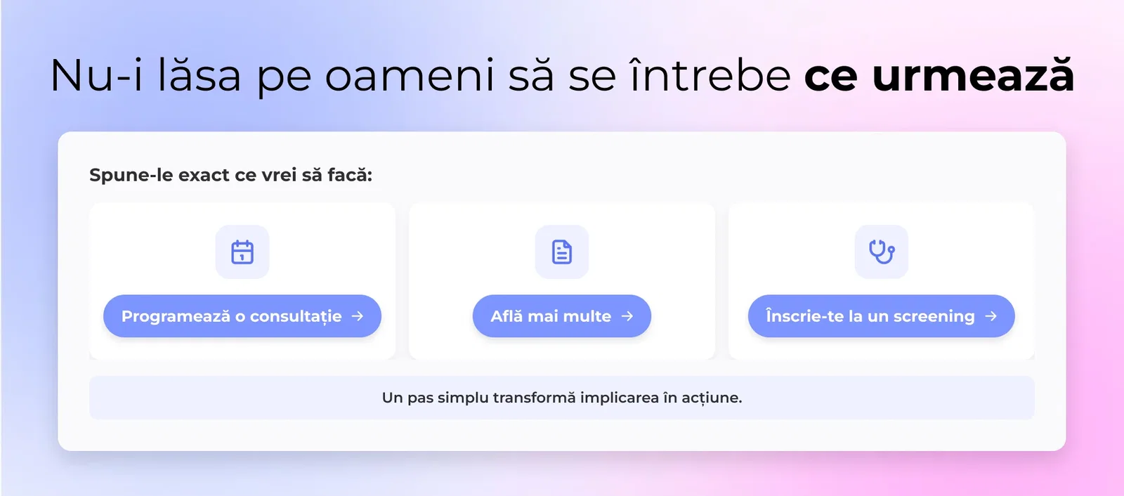 Apel clar la acțiune (CTA)
