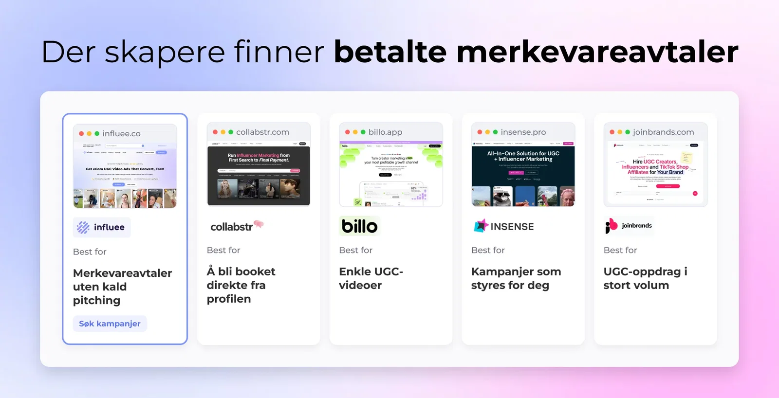 Der skapere finner betalte merkevareavtaler